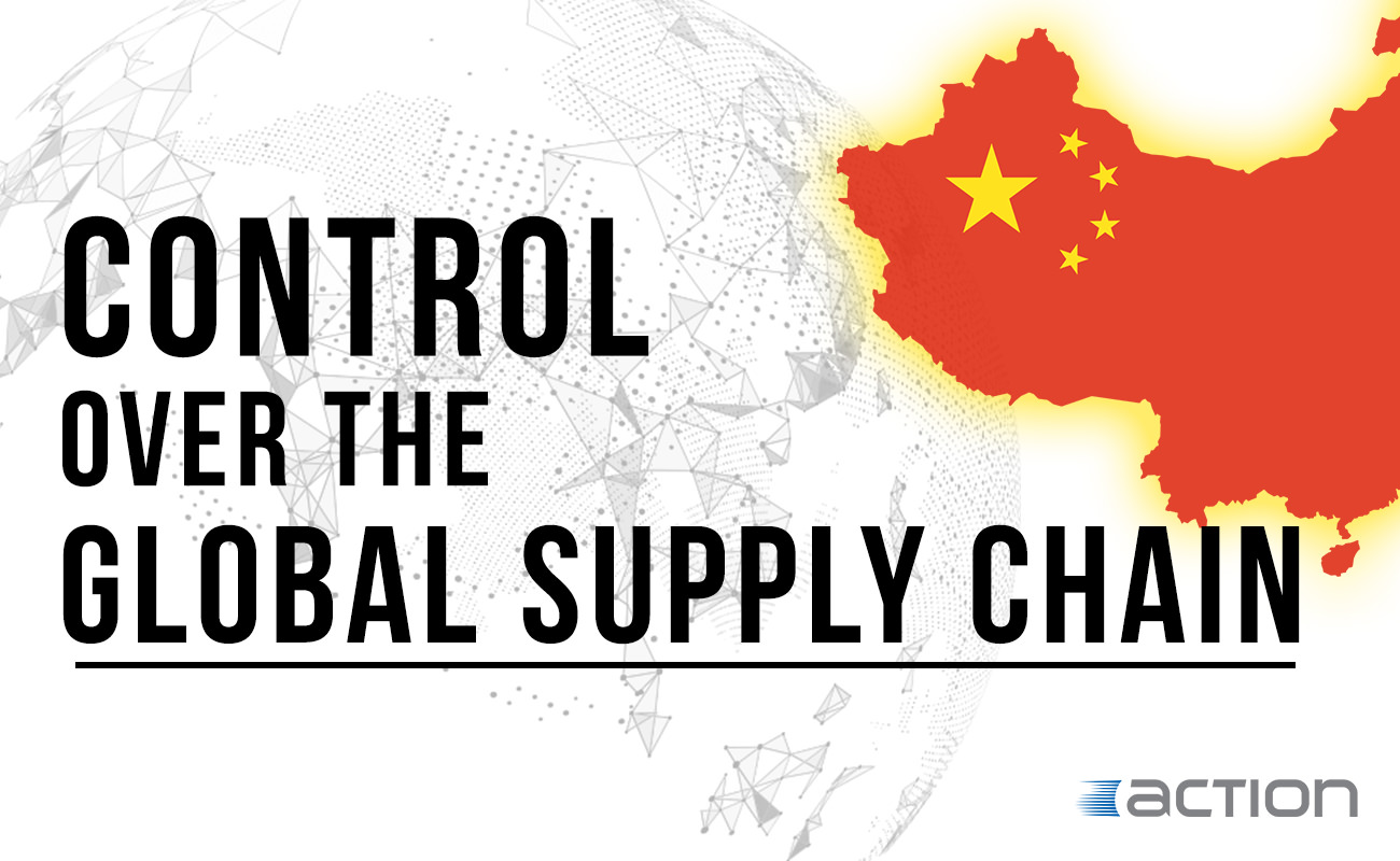 Control over the global supply chain